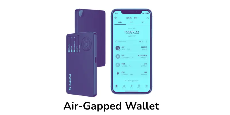 air gapped wallet image Air gapped wallet image.